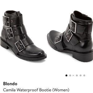Blondo waterproof moto boots size 9